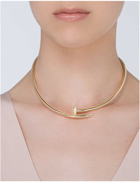 cartier riviere necklace|cartier necklace juste un clou.